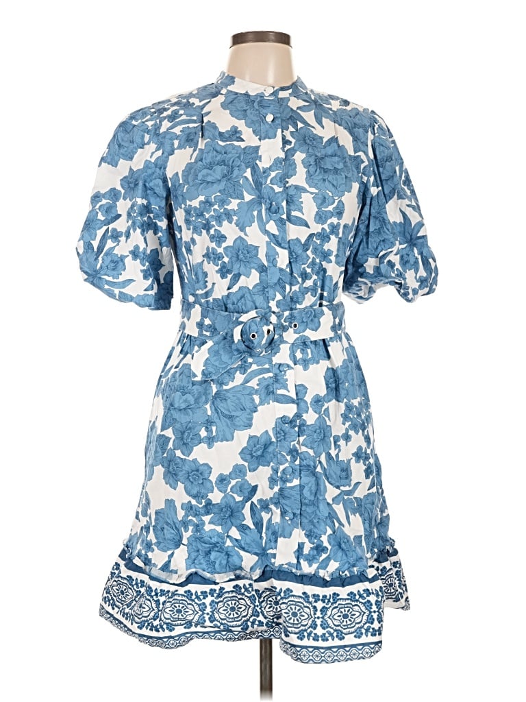 Pre-owned J By Joie Casual Dress In Blue