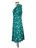 Cupshe Polka Dots Green Casual Dress Size XS - photo 5