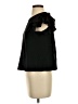 Vince Camuto Black Short Sleeve Top Size S - photo 5