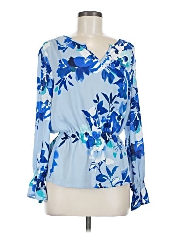 Counterparts Long Sleeve Blouse (view 1)