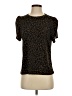 MICHAEL Michael Kors Brown Short Sleeve Top Size S - photo 1