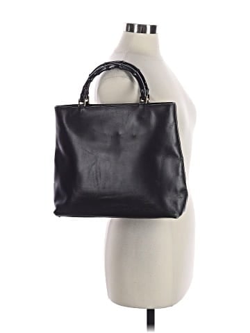 Gucci Vintage Leather Bamboo Handle Tote (view 2)