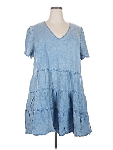 City Chic Casual Dress (view 1)