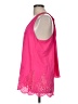 Double Zero 100% Polyester Pink Sleeveless Blouse Size M - photo 5