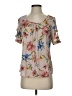 Naif Pink Short Sleeve Blouse Size S - photo 1