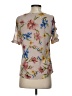 Naif Pink Short Sleeve Blouse Size S - photo 2