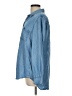 Lord & Taylor Polka Dots Blue Long Sleeve Button-Down Shirt Size L - photo 5