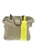 J.Crew 100% Cotton Color Block Green Tote One size - photo 1