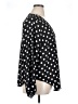 Torrid 100% Polyester Polka Dots Black 3/4 Sleeve Blouse Size 1X Plus (1) - photo 4