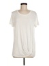 Style&Co Ivory Short Sleeve Top Size M - photo 1