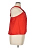 Faherty 100% Cotton Solid Red Sleeveless Blouse Size XL - photo 4