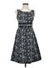 Talbots Tweed Black Cocktail Dress Size 2 Petite - photo 1