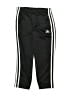 Adidas 100% Polyester Black Track Pants Size 6 - photo 1