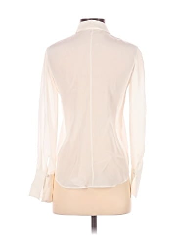 Club Monaco Long Sleeve Silk Top (view 2)
