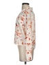 Worthington 100% Polyester Floral Orange Long Sleeve Blouse Size XS - photo 5