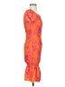 Unbranded Orange Cocktail Dress Size S - photo 4