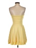 Unbranded Solid Yellow Cocktail Dress Size S - photo 2