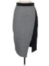 HD in Paris Houndstooth Gray Casual Skirt Size 2 - photo 1