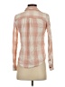 SO Checkered-gingham Pink Long Sleeve Blouse Size XS - photo 2
