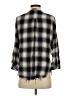 Hester & Orchard Plaid Gray 3/4 Sleeve Button-Down Shirt Size S - photo 2