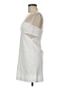 Zara Solid White Casual Dress Size M - photo 5