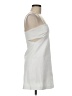 Zara Solid White Casual Dress Size M - photo 4