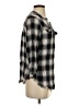 Hester & Orchard Plaid Gray 3/4 Sleeve Button-Down Shirt Size S - photo 4