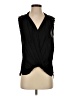 Lulumari 100% Rayon Black Sleeveless Blouse Size S - photo 1