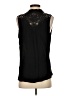 Lulumari 100% Rayon Black Sleeveless Blouse Size S - photo 2