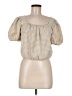 Sienna Sky 100% Polyester Tan Short Sleeve Blouse Size M - photo 1