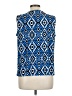 Kasper Blue Sleeveless Blouse Size L - photo 2