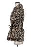 Dana Buchman Animal Print Gold Coat Size S - photo 5