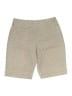 Talbots Chevron-herringbone Gold Khaki Shorts Size 4 (petite) - photo 1