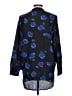 Larry Levine 100% Polyester Blue Casual Dress Size L - photo 2