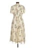 ASOS Floral Ivory Cocktail Dress Size 10 - photo 2
