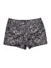 Ann Taylor LOFT 100% Polyester Paisley Gray Shorts Size 2 - photo 2