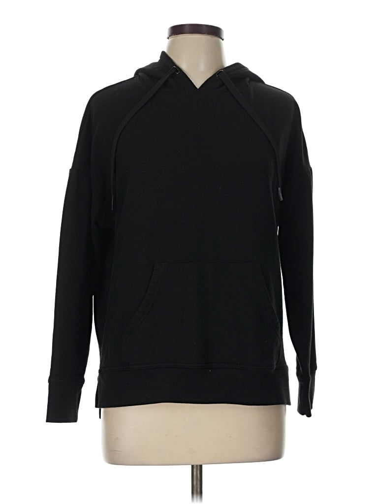Pre-owned Athletic Works Pullover Hoodie In Black
