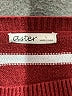 Aster Stripes Burgundy Pullover Sweater Size L - photo 7