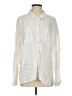 Dear John Ivory Long Sleeve Button-Down Shirt Size S - photo 1