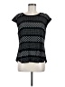 Elle Black Short Sleeve Top Size M - photo 1