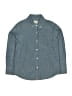 Crewcuts 100% Cotton Solid Blue Long Sleeve Button-Down Shirt Size 8 - photo 1