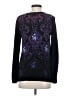 Dana Buchman Paisley Purple Pullover Sweater Size S - photo 2