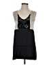 Vera Wang 100% Silk Black Sleeveless Top Size 2 - photo 1