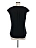 Elle Black Short Sleeve Top Size M - photo 2