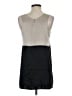 Vera Wang 100% Silk Black Sleeveless Top Size 2 - photo 2