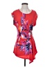 Fylo Red Short Sleeve Blouse Size S - photo 1