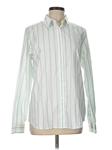 Lands' End Long Sleeve Button-Down Shirt (view 1)