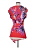 Fylo Red Short Sleeve Blouse Size S - photo 2