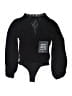 Lulus Black Long Sleeve Blouse Size S - photo 2