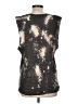 Assorted Brands Graphic Black Sleeveless T-Shirt Size M - photo 2